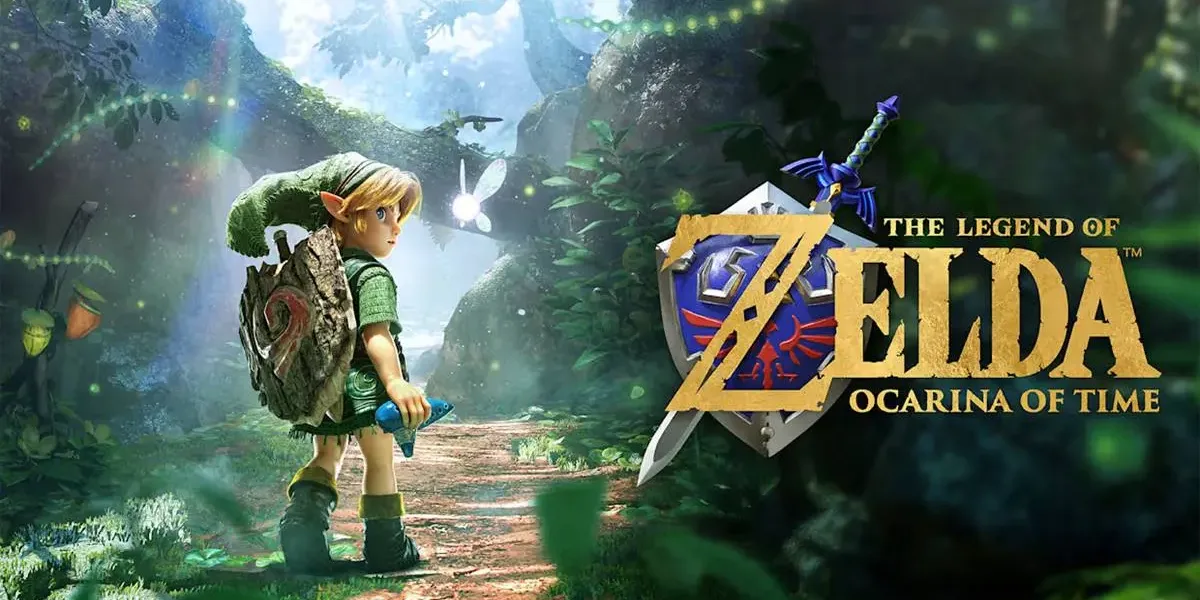 The Legend of Zelda: Ocarina of Time Ganha Trailer e Filme Revela Pôster The Legend of Zelda A Lenda de Zelda Nintendo Português 1