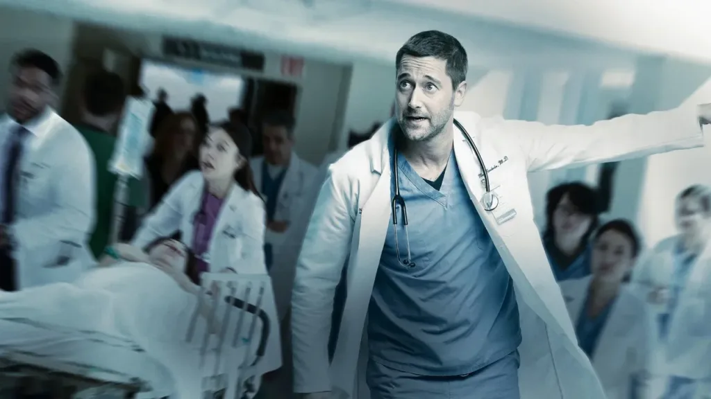 5-series-que-abordam-os-limites-new amsterdam -pôster promocional 