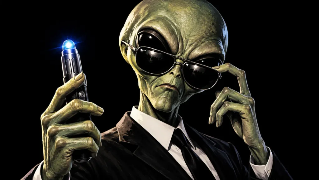 Alien analizando