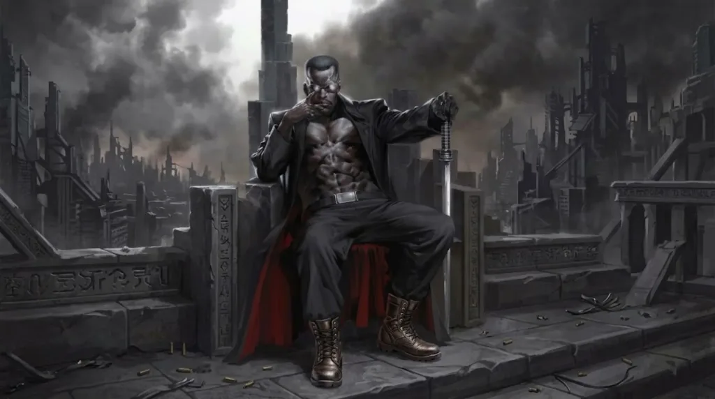 Blade | Quem é o Caçador de Vampiros da Marvel? 5 Arte de Blade