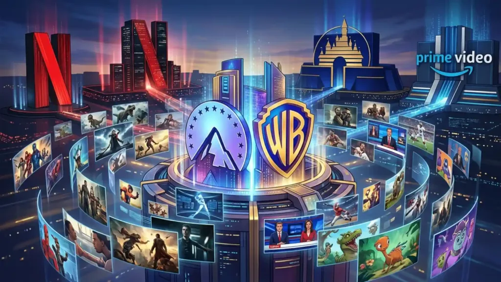 Paramount Conclui Compra da Warner Bros. e Cria Gigante do Entretenimento 2 Streamings disponíveis