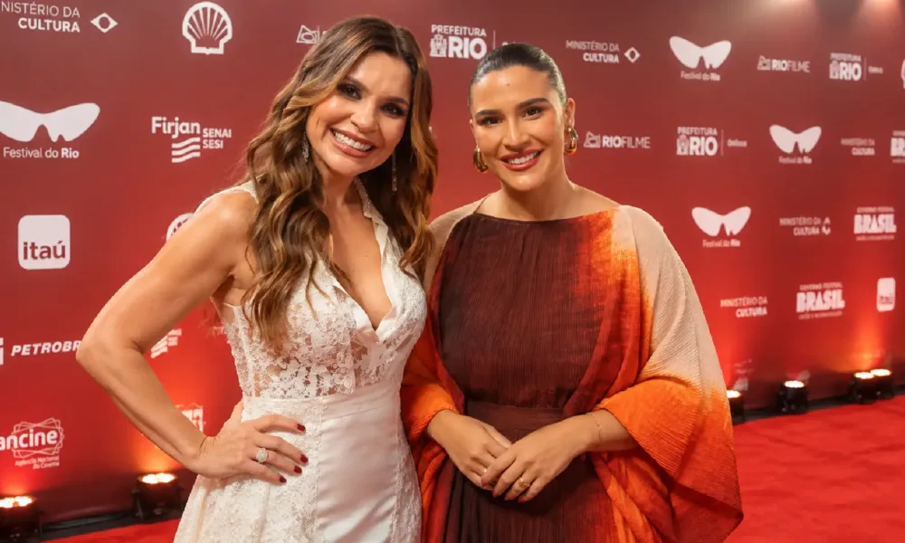 Flavia alessandra e Julia Festival do rio
