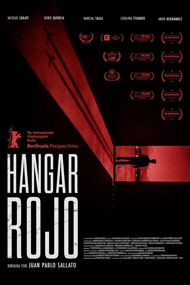 O Hangar Vermelho Pôster