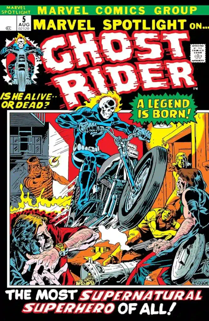 Capa de Marvel Spotlight #5