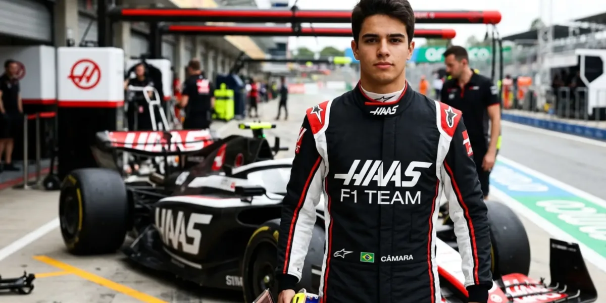 Rafael Câmara Chega à F1 e Brasil Terá Dupla de Pilotos Após 11 Anos Rafael Câmara - Haas