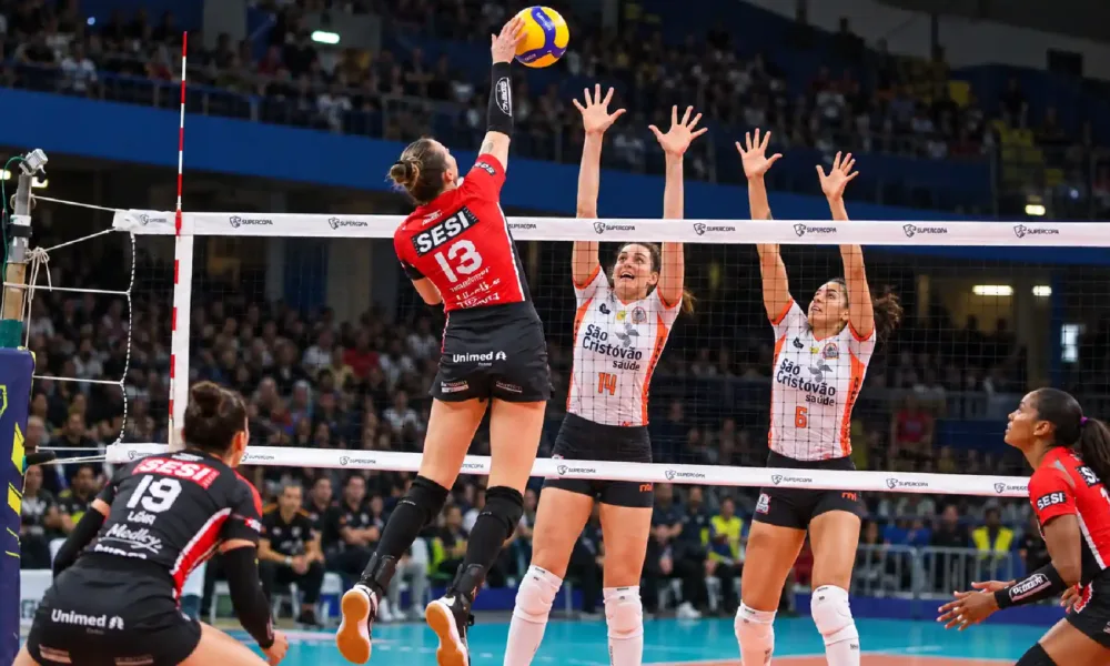 Superliga Vôlei Sesi x São Cristóvão