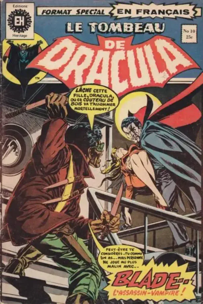 Blade | Quem é o Caçador de Vampiros da Marvel? 1 Primeira aparição de Blade