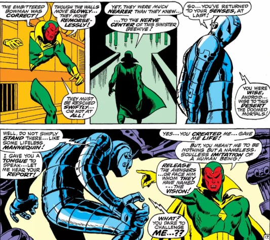 VisionQuest | Entenda a Conexão entre Visão e Ultron nos Quadrinhos 2 Ultron e Visão