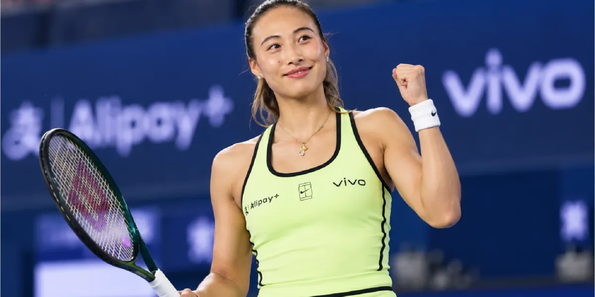 Zheng Qinwen Quebra Tabu Histórico e Coloca a China Pela Primeira Vez na Final do WTA 1000 de Pequim Zheng Qinwen China WTA