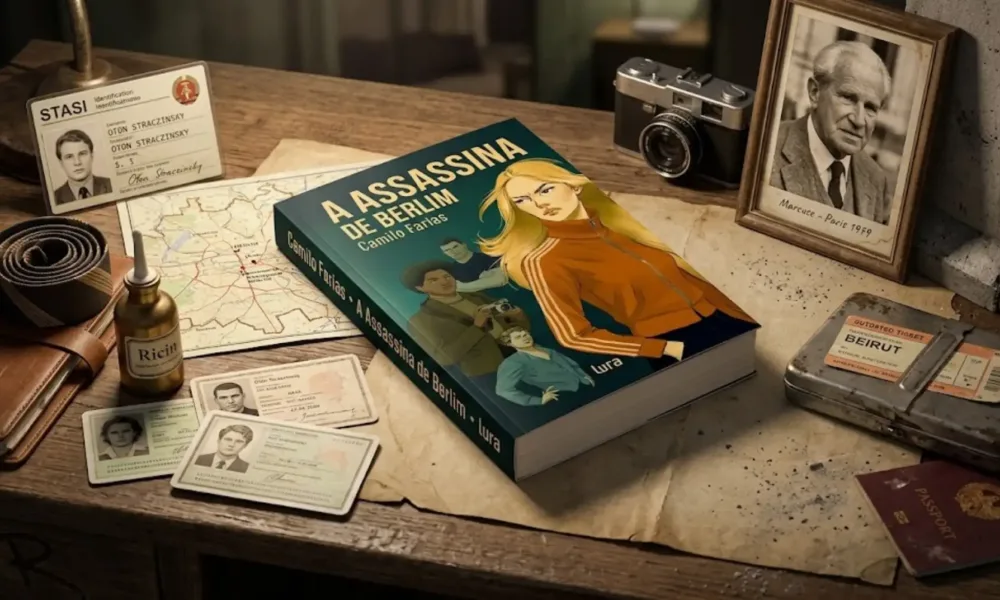 A Assassina de Berlim Camilo Farias Editora Lura Capa