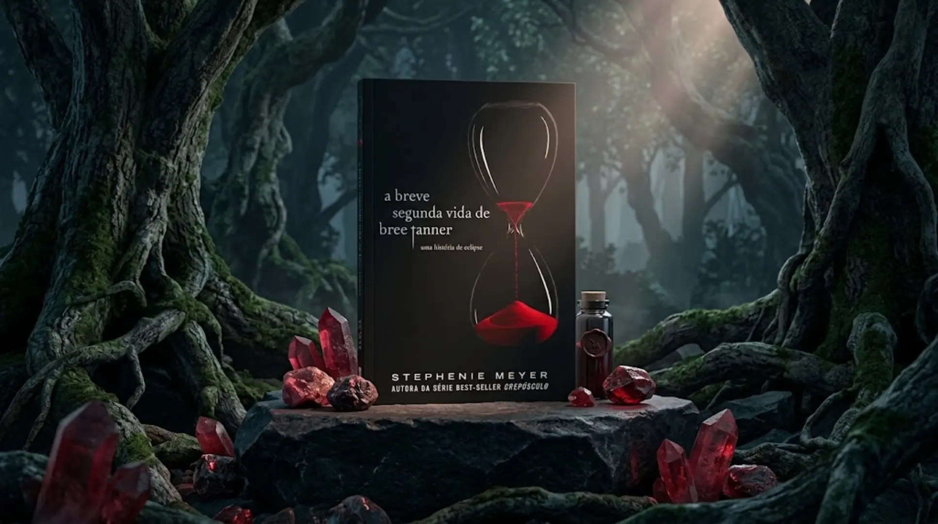 A Breve Segunda Vida de Bree Tanner Stephenie Meyer Capa IA