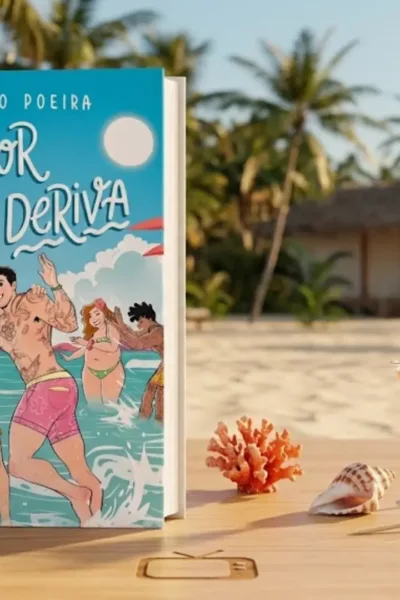 Amor à Deriva Livros vibe de filme capa