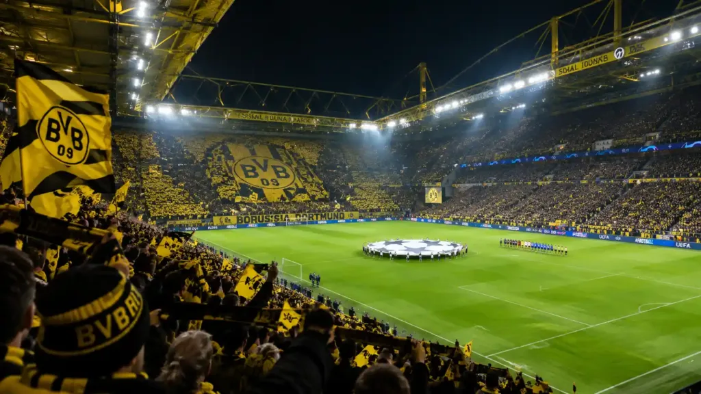 Os Estádios Mais Assustadores do Futebol | Conheça as Fortalezas Que Viram um Inferno Para os Adversários 3 Estádio do Borrusia