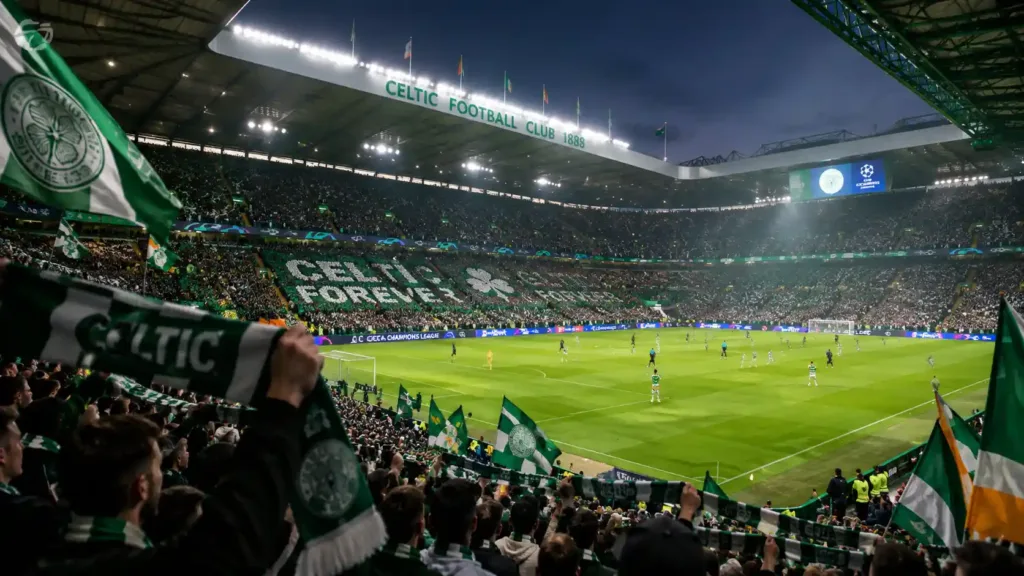 Os Estádios Mais Assustadores do Futebol | Conheça as Fortalezas Que Viram um Inferno Para os Adversários 4 Estádio Celtic Park