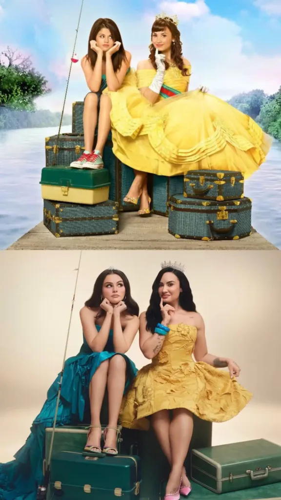 Demi Lovato e Selena Gomez Recriam “Programa de Proteção para Princesas” em Campanha da Rare Beauty 2 Demi Lovato Selena Gomez Rare Beauty 4