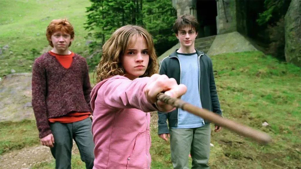 Hermione, da saga Harry Potter no Halloween