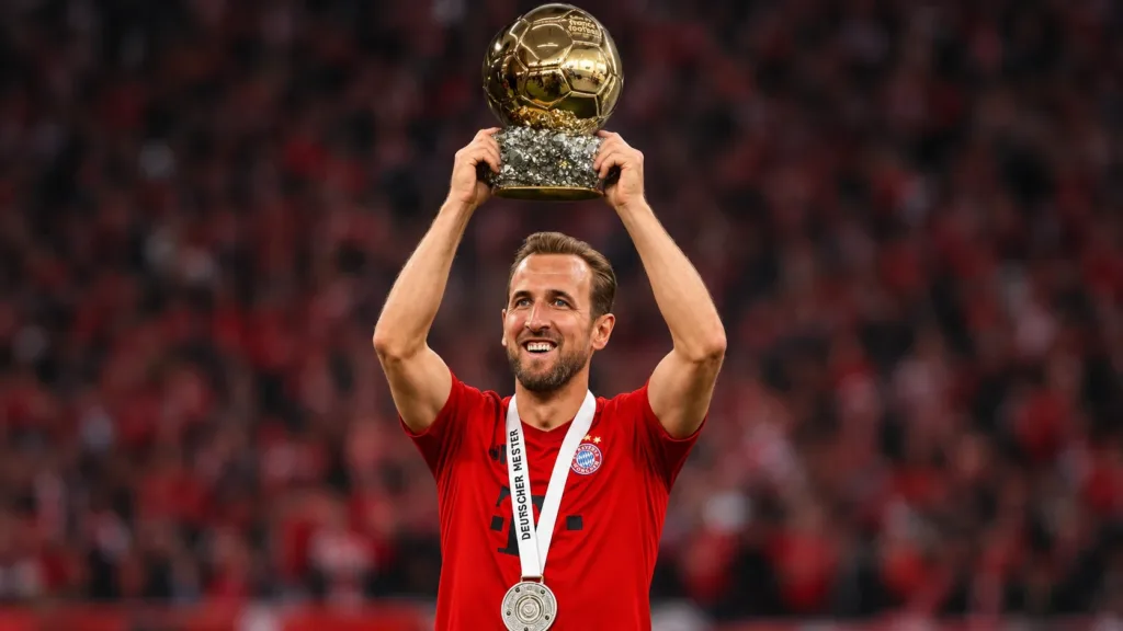 Bola de Ouro 2026 | Harry Kane conquista o prêmio após temporada histórica 1 Harry Kane e Bola de Ouro